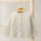 Mamas & Papas Knitted Cardigan with Button Fastening - Oatmeal Cardigan