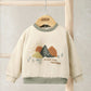 Mamas & Papas Boucle & Embroidered Sweatshirt - Cream Sweatshirt