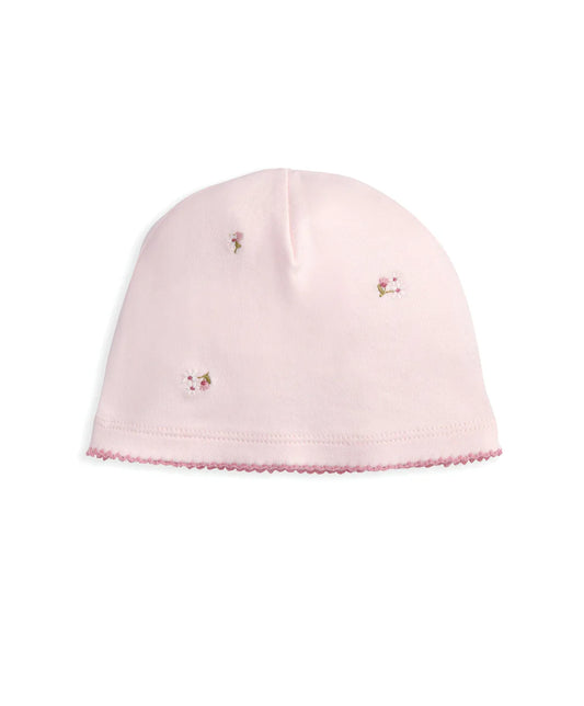 Embroidered Romper Hat & Blanket Set (3 Pieces) - Pink Welcome To the World