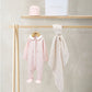 Mamas & Papas Embroidered Romper Hat & Blanket Set (3 Pieces) - Pink Welcome To the World Bodysuit