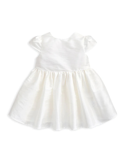 Taffeta Dress - White