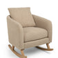 Alma Nursing Chair & Stool - Fawn Boucle
