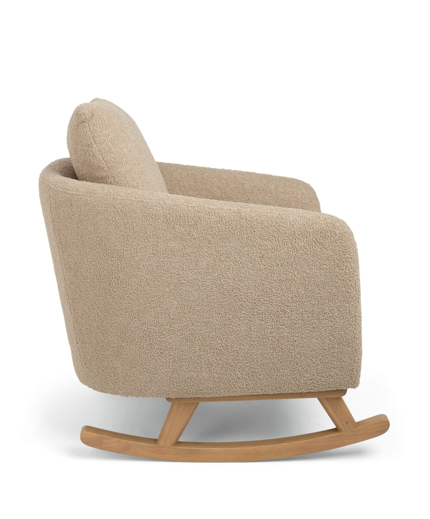 Alma Nursing Chair & Stool - Fawn Boucle