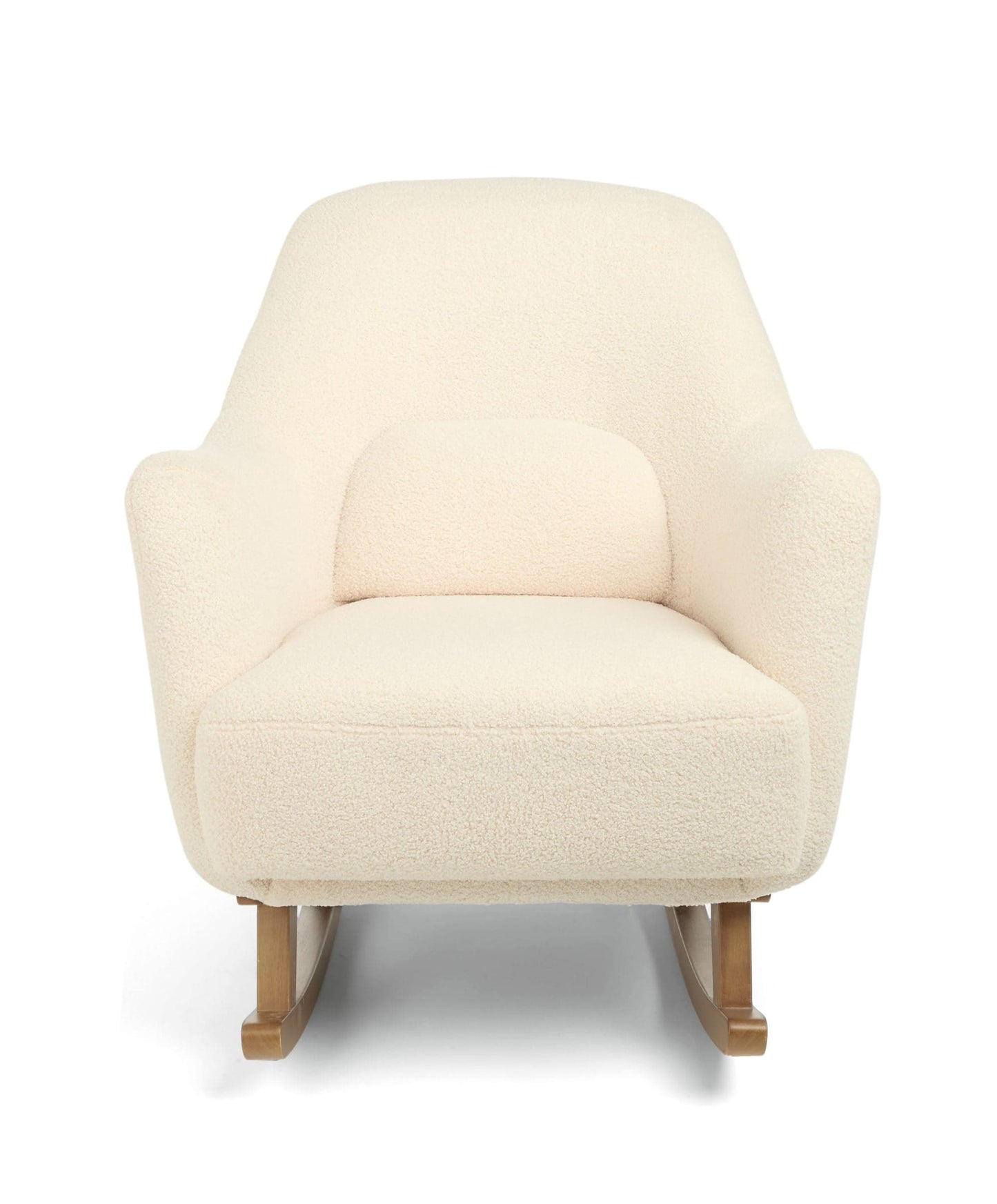 Penrose Nursing Chair & Stool - Off White Boucle