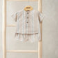 Mamas & Papas Woven Top & Shorts Outfit Set