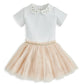 2 Piece Bodysuit & Tutu Set