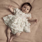 Mamas & Papas Daisy Peplum Shortie Romper