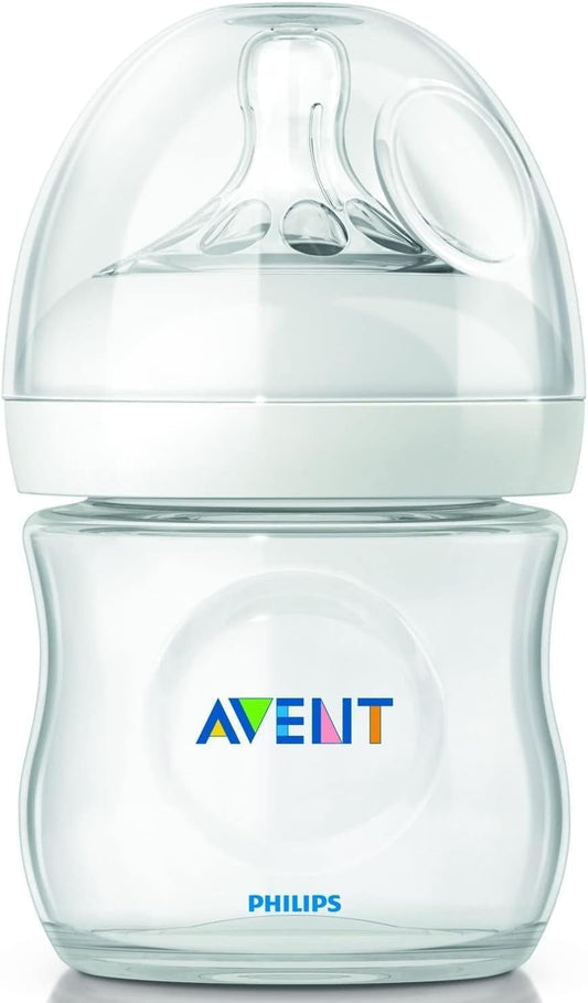 Avent Natural Feeding Bottle 125 ml | Mamas & Papas, Babies, Nursing, Bottle Feeding
