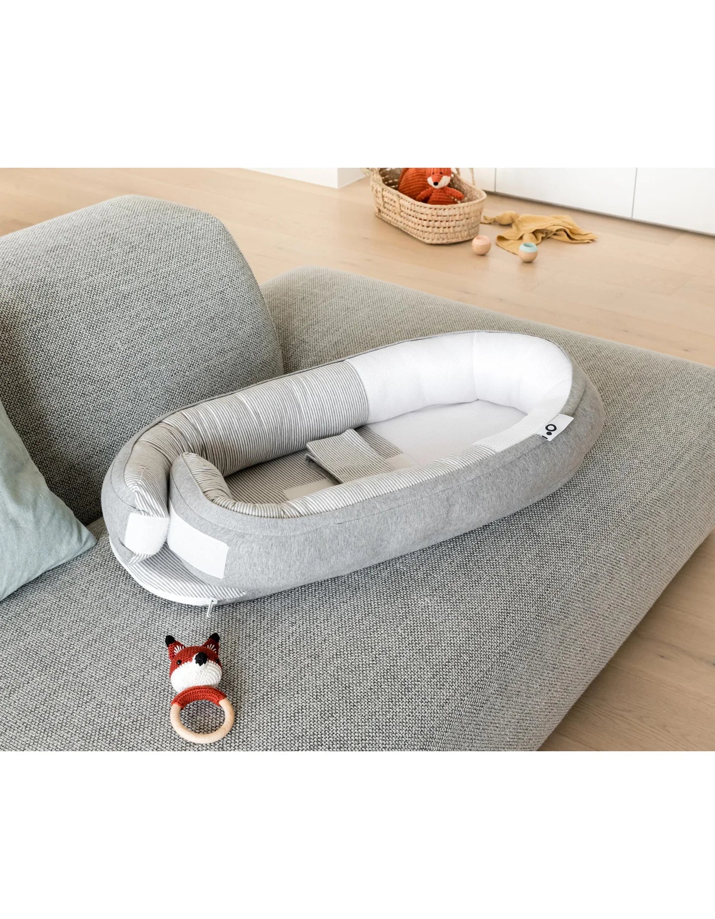 Cocoon Leaves Doomoo Grey Nest