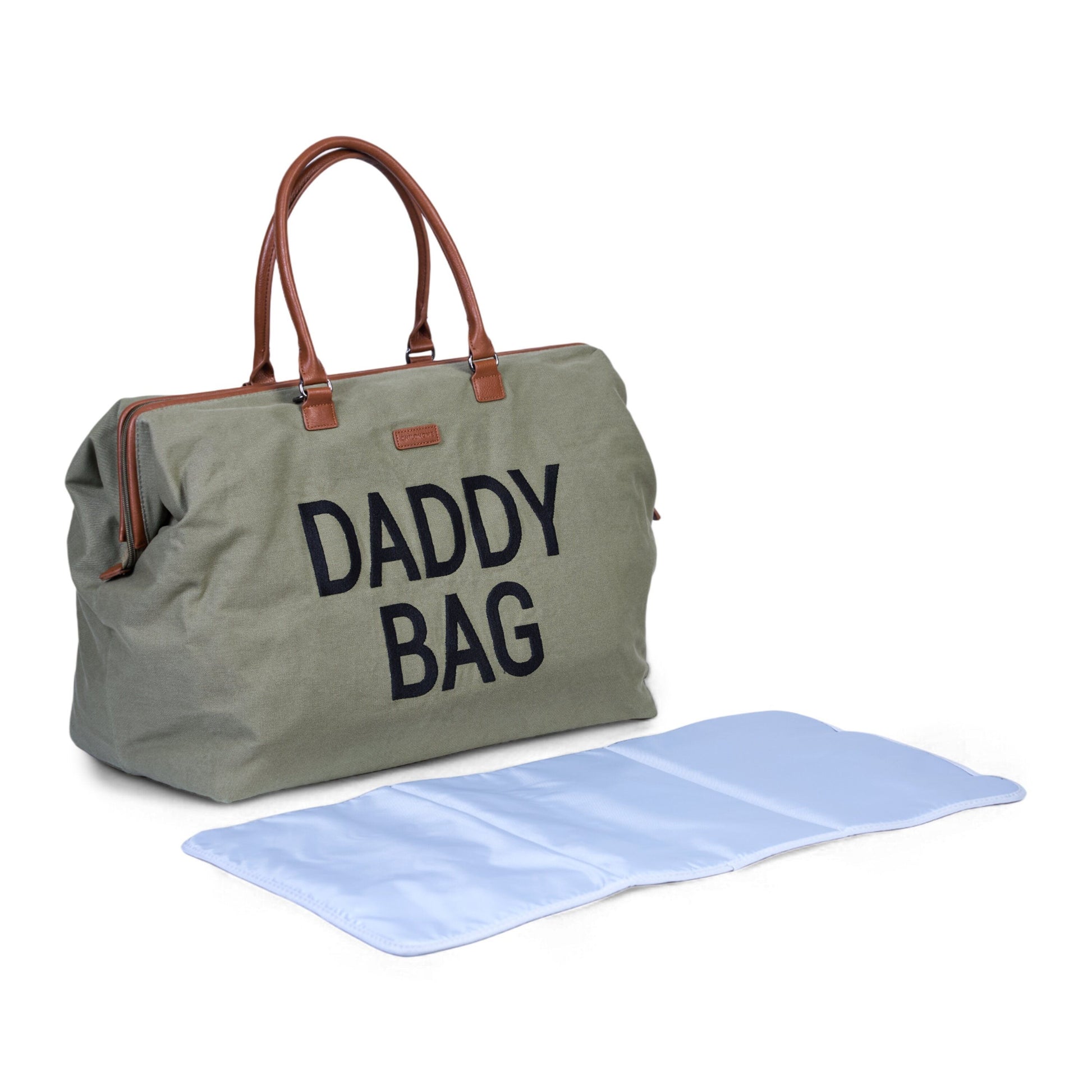 Childhome Nursery bag Daddy Bag Canvas kaki | Mamas & Papas, Babies, Nursing, Pacifier