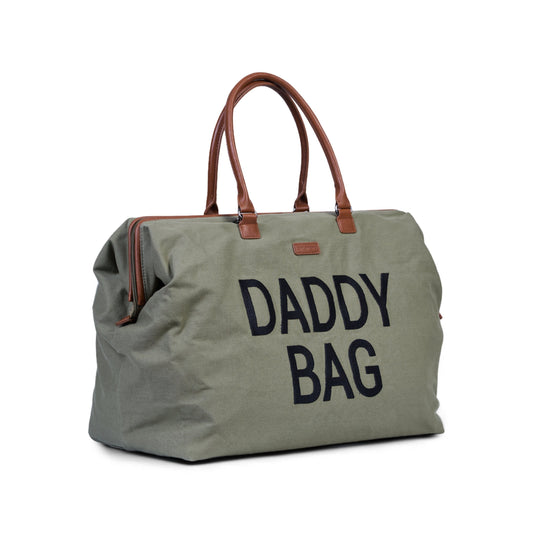 Childhome Nursery bag Daddy Bag Canvas kaki | Mamas & Papas, Babies, Nursing, Pacifier
