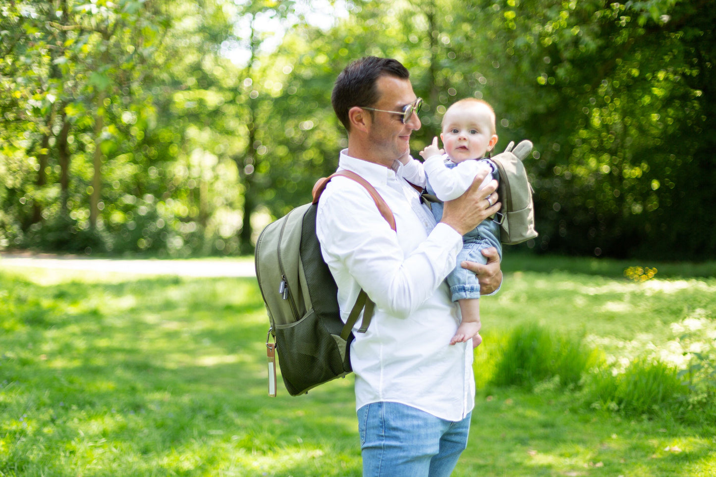 Childhome Nursery backpack Daddy Bag Canvas Kaki | Mamas & Papas, Babies, Nursing, 