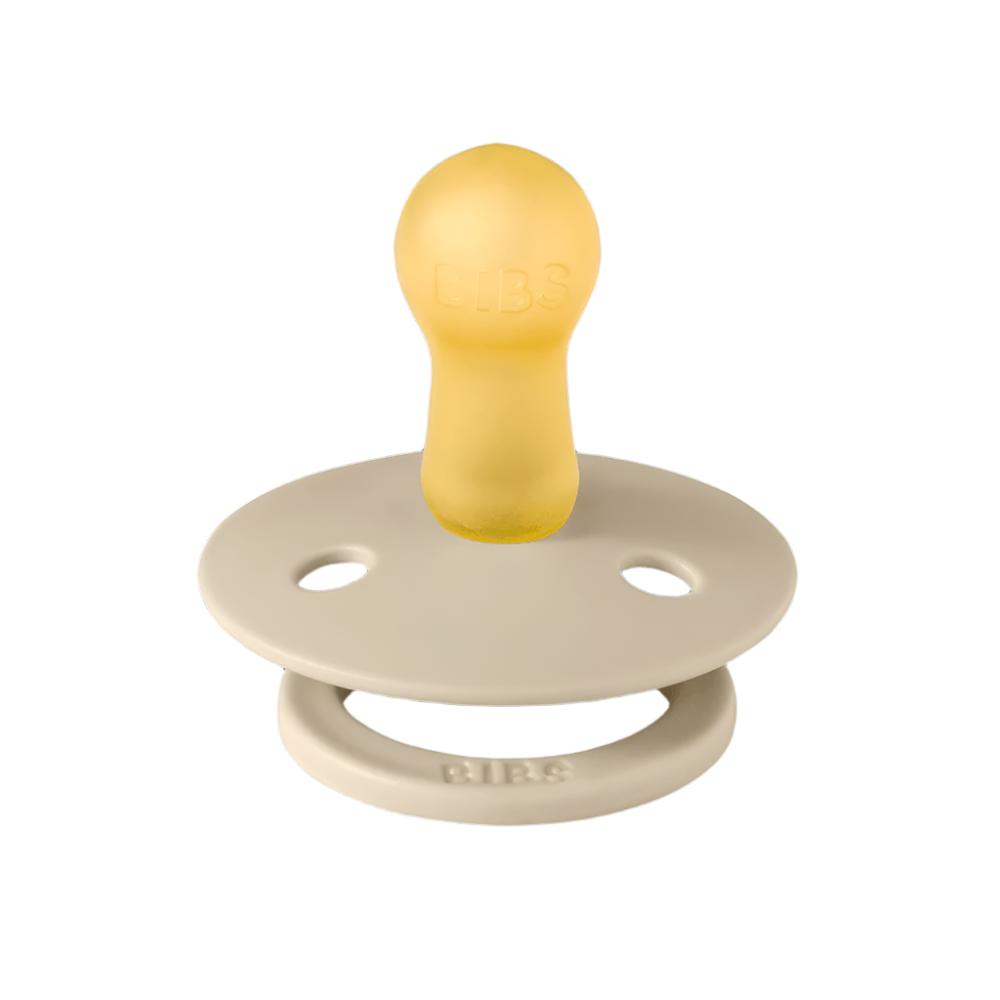 Bibs Colored Pacifiers 6-18m Pack of 2 Vanilla/Mustard | Mamas & Papas, Babies, Nursing, Pacifier