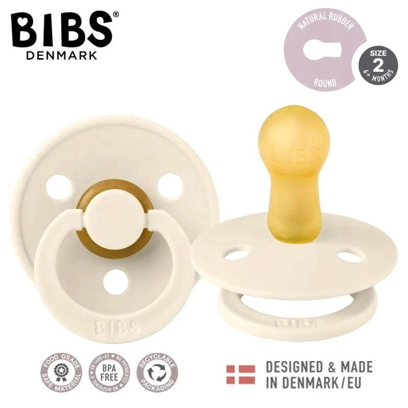 Pacifier Colour 1 Latex Size 2 Pack of 1