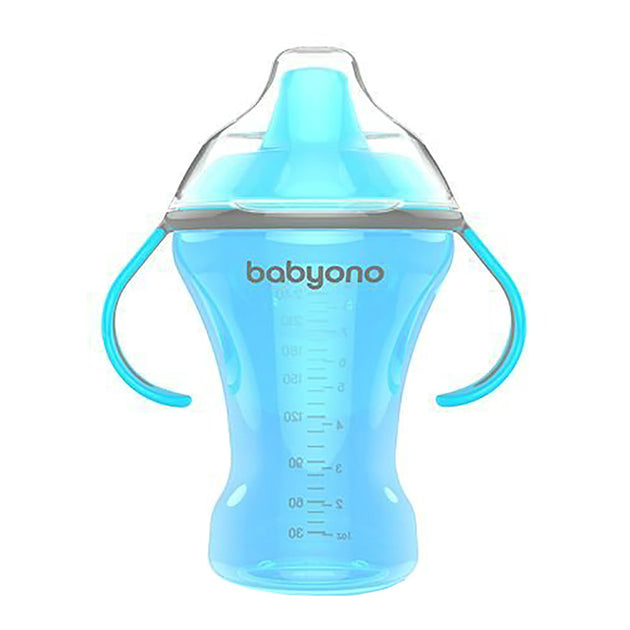 Babyono Natural Nursing Non - Spill Cup with Hard Mouthpiece 260ml - Assorted | Mamas & Papas, Babies, Nursing, Training Cup