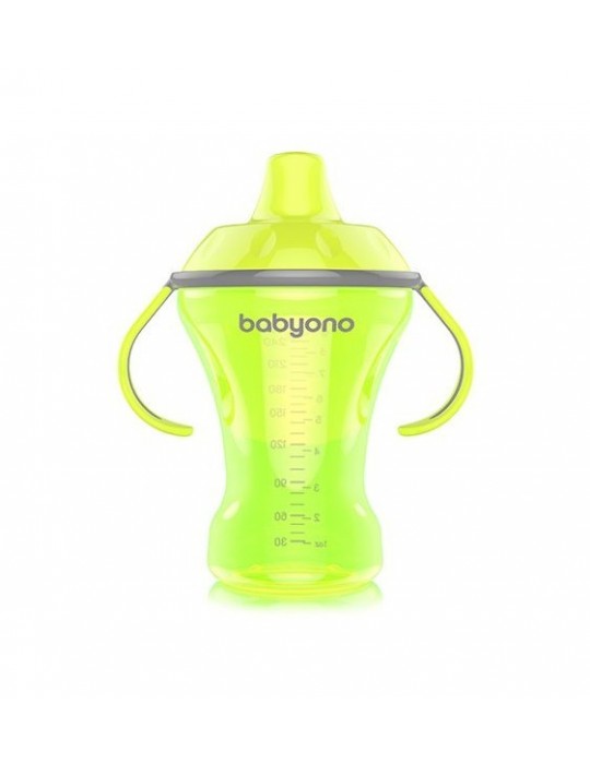Babyono Natural Nursing Non - Spill Cup with Hard Mouthpiece 260ml - Assorted | Mamas & Papas, Babies, Nursing, Training Cup