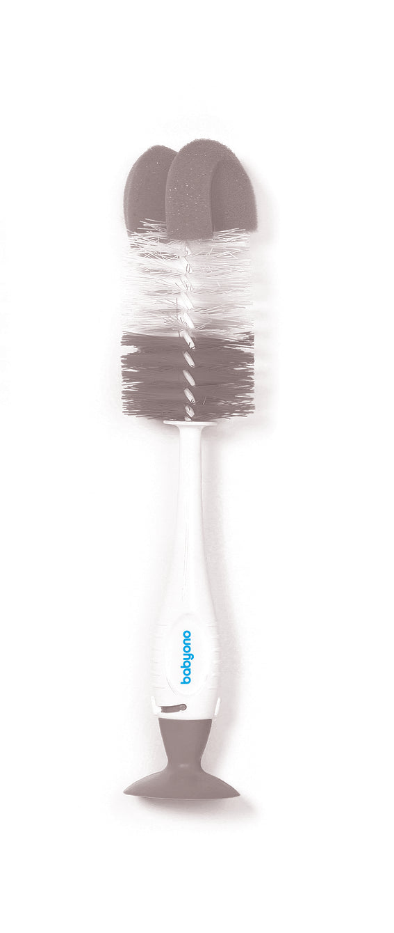 Babyono Bottle and Pacifier Brush with Suction Cup | Mamas & Papas, Babies, Nursing, Cleaning Tool