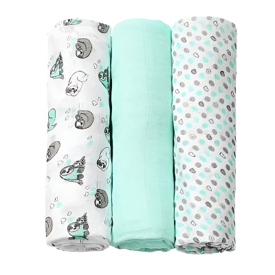 Babyono Bamboo Hydrophilic Nappies Aero Blue | Mamas & Papas, Babies, Nursing, Muslin