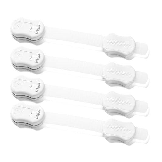 Babyono Universal Lock For Furniture Pack of 4 - White | Mamas & Papas, Babies, Nursing, Home Safety