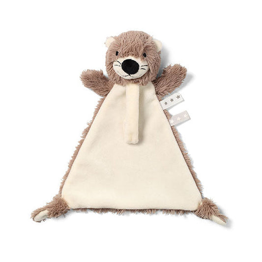 Babyono Cuddly Toy with Pacifier Holder Otter Maggie | Mamas & Papas, Babies, Nursing, Pacifier Holder