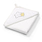 Babyono Terry Hooded Towel 100x100cm White White | Mamas & Papas, Babies, Nursing, Bath Towel