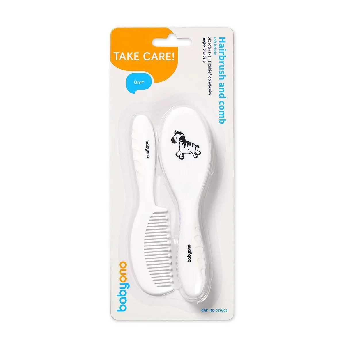 Babyono Hairbrush & Comb Soft Bristle | Mamas & Papas, Babies, Nursing, Hair Care