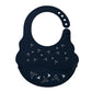 Silicone Bib with Adjustable Closure Stars