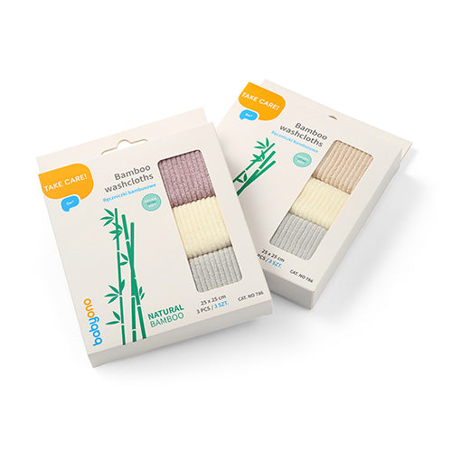 Babyono Bamboo Washcloths Pack of 3 | Mamas & Papas, Babies, Nursing, Wash Cloth