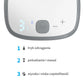 Breast pump spare parts kit control panel with mode icons and settings