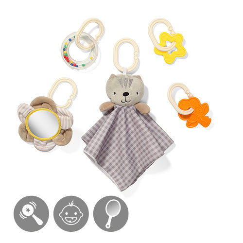 Babyono Educational Playmat Friendly Cat | Mamas & Papas, Babies, Nursing, Playmat & Gym