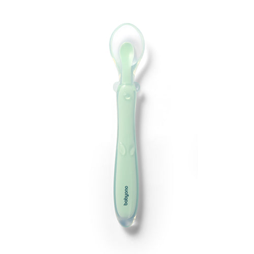 Babyono Silicone Flexible Spoon Mint | Mamas & Papas, Babies, Nursing, Utensil
