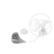 Breast pump spare parts kit with silicone tube and valve