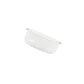 Breast pump spare membrane cap, clear flexible plastic