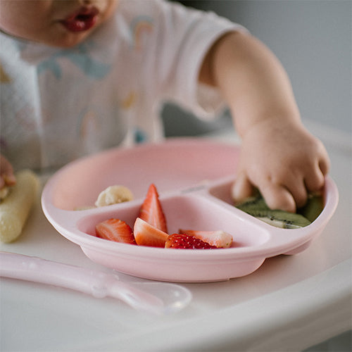 Babyono Silicone Suction Plate Pink | Mamas & Papas, Babies, Nursing, 