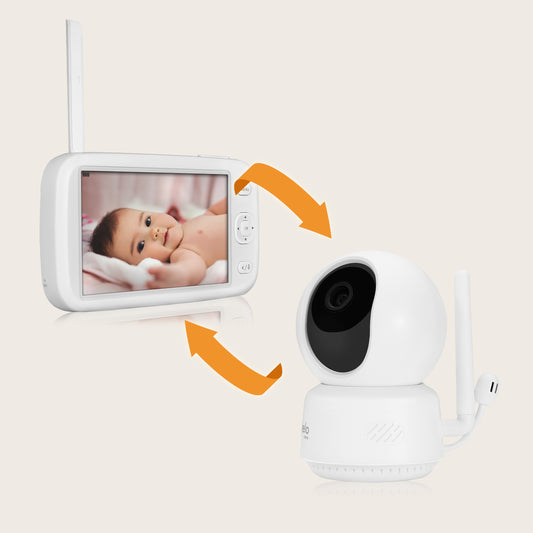 Babyphone Babyline 9.1 - Caméra Full HD 360°