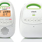 Digital Audio Baby Monitor With LCD - White/Green