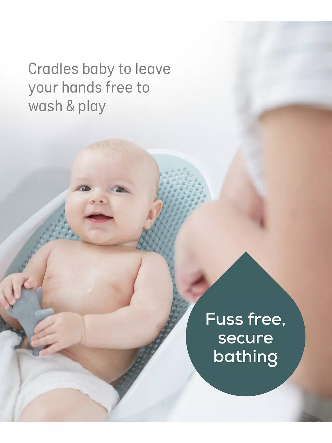 Angelcare Soft Touch Bath Support | Mamas & Papas, Babies, Nursing, Bath Support