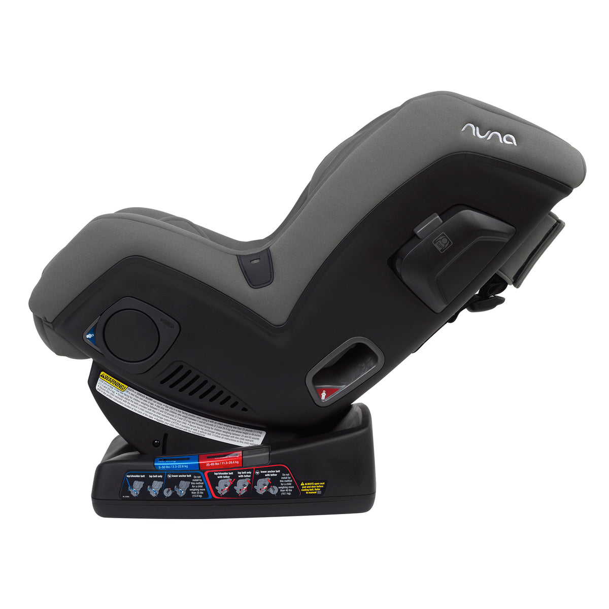 Car Seat Rava - Group 0+\1\2 (0-7 Years) - Granite - Grey