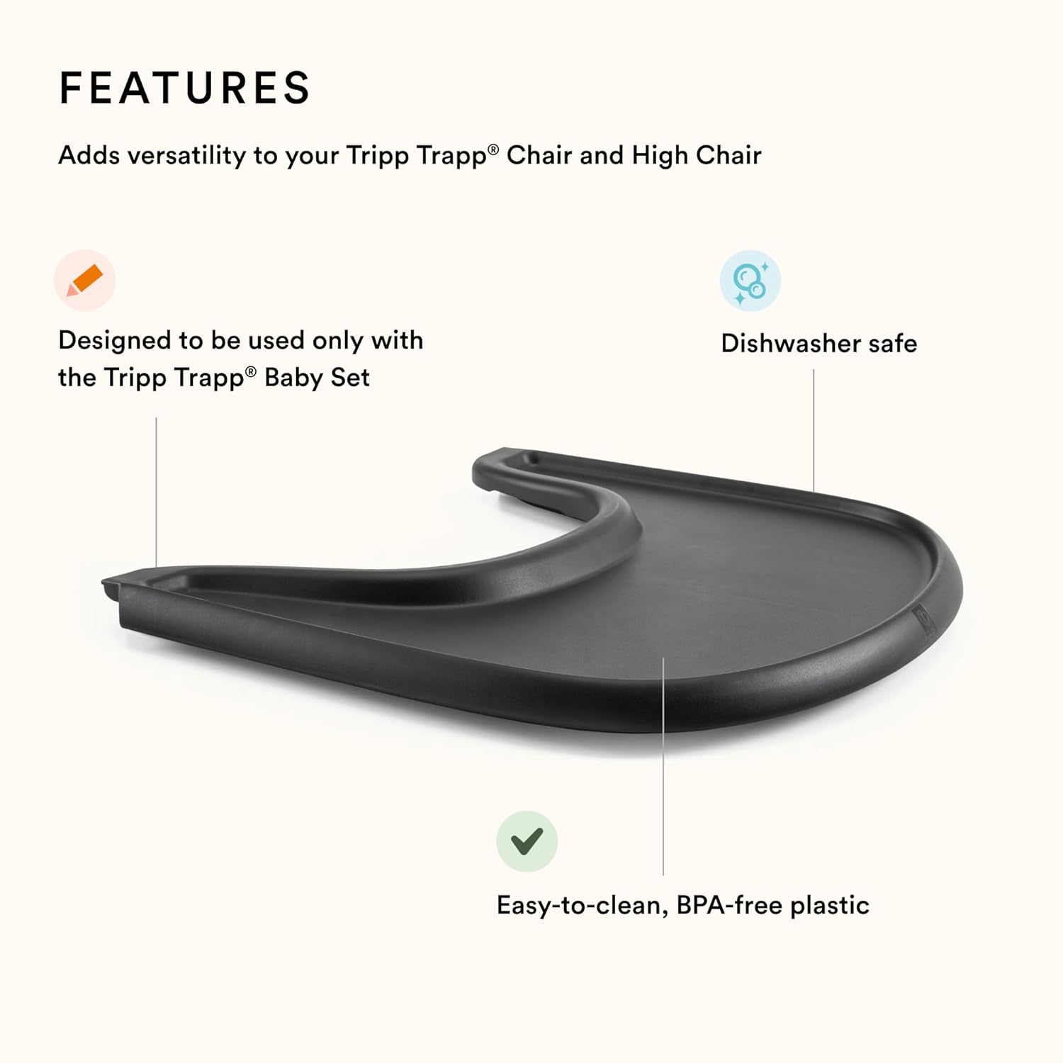 Stokke Tripp Trapp Tray | Mamas & Papas, Babies, Nursing, High Chair Tray