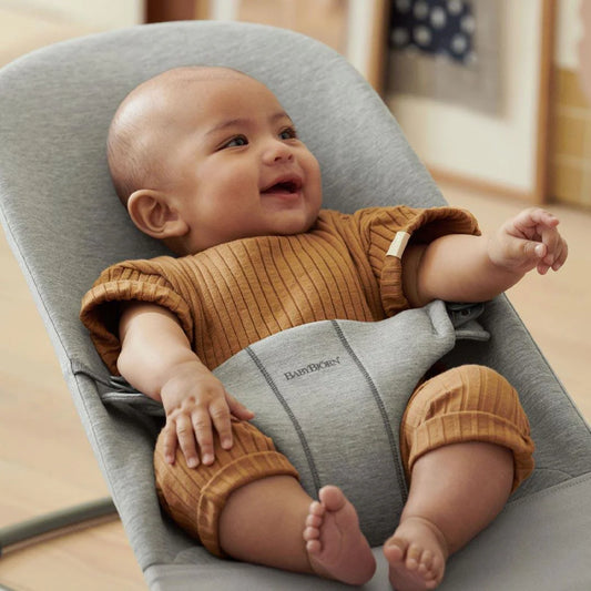 Bouncer Bliss - 3D Jersey - Light Grey