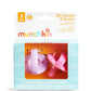 Munchkin Sili-Soothe & Teethe Silicone Pacifier & Teether Pink/Purple - 2 Pack | Mamas & Papas, Babies, Nursing, Teether