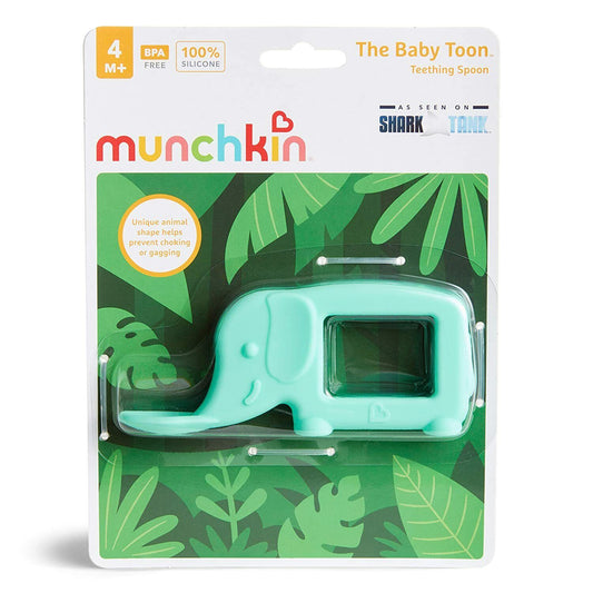 Munchkin The Baby Toon Silicone Teething Spoon | Mamas & Papas, Babies, Nursing, Teether