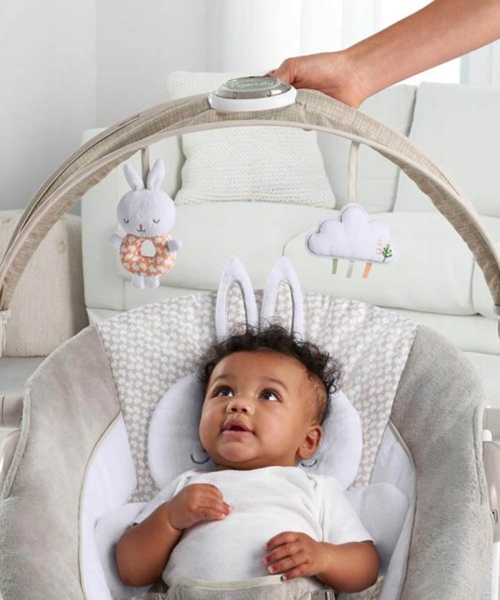 Ingenuity Inlighten Bouncer Twinkle | Mamas & Papas, Babies, Nursing, Bouncer