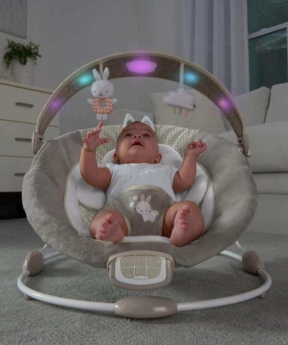 Ingenuity Inlighten Bouncer Twinkle | Mamas & Papas, Babies, Nursing, Bouncer