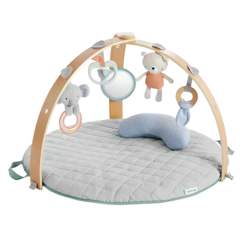Ingenuity Cozy Spot Reversible Duvet Activity Gym with Self-storage | Mamas & Papas, Babies, Nursing, Playmat & Gym