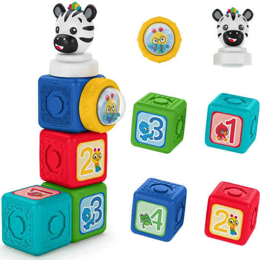 Baby Einstein Connectables Add & Stack Magnetic Activity Blocks | Mamas & Papas, Babies, Nursing, Blocks