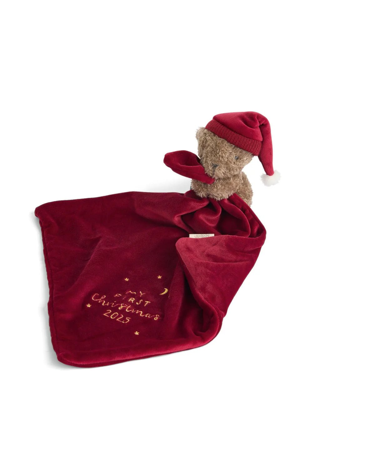 My First Christmas Teddy Bear Comforter | Plush & Soft Toy | Mamas & Papas for Mamas & Papas LB - christmas