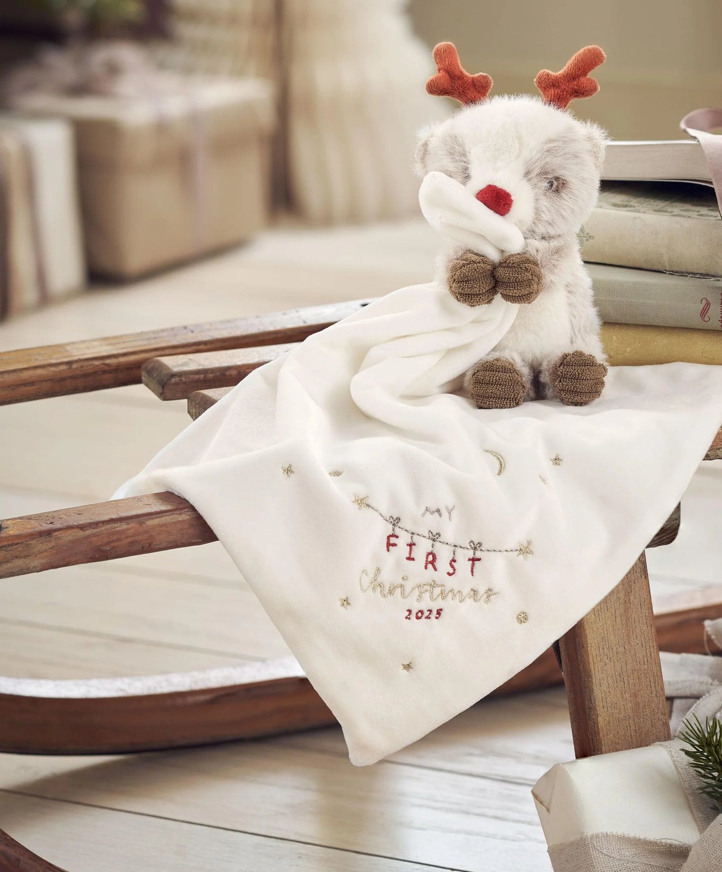 My First Christmas Reindeer Comforter | Plush | Mamas & Papas for Mamas & Papas LB - christmas