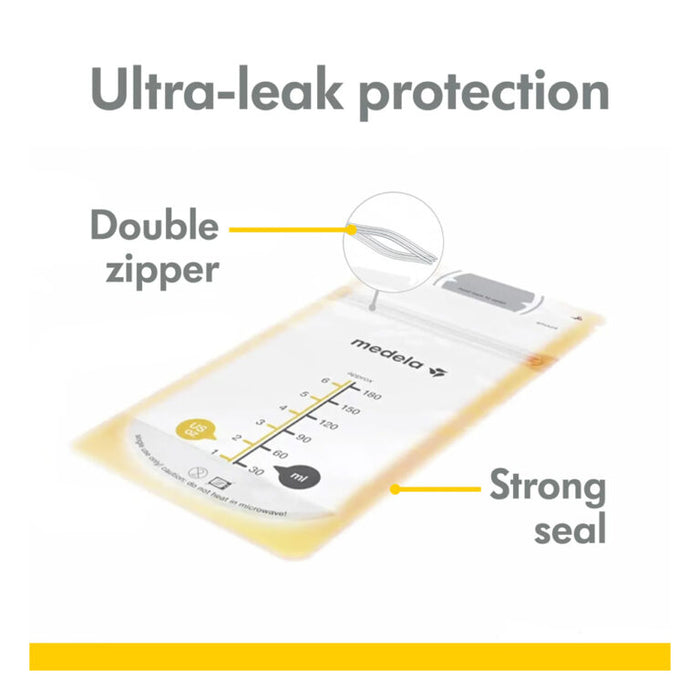 Medela Breastmilk Storage Bags Pack of 25 | Mamas & Papas, Babies, Nursing, Breastfeeding Milk Storage