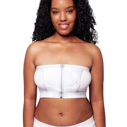 Medela Hands Free Pumping Bustier White Small | Mamas & Papas, Babies, Nursing, Nursing Bra
